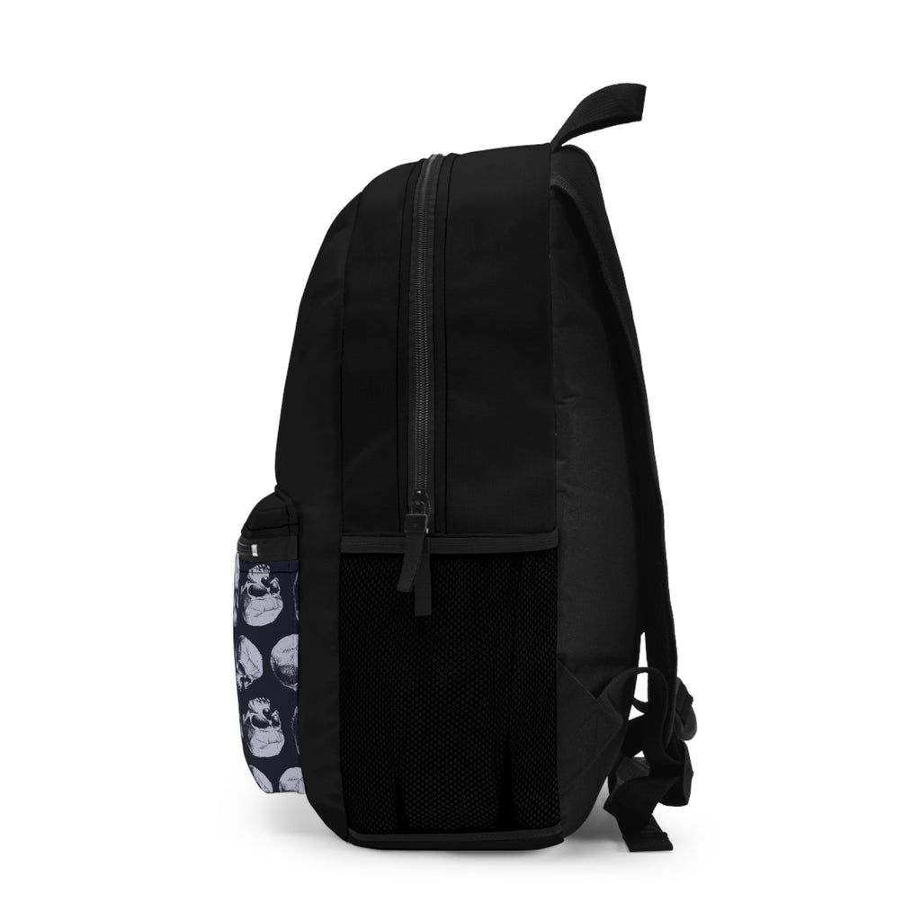 Skull Pattern Backpack