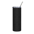 Black Damask 20oz Stainless Steel Tumbler