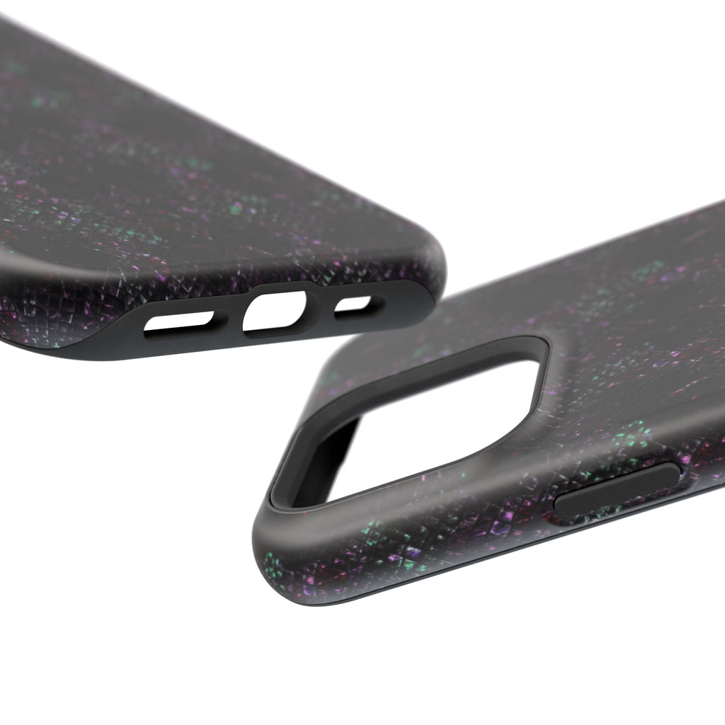 Iridescent Snakeskin Magnetic Impact Resistant Phone Case