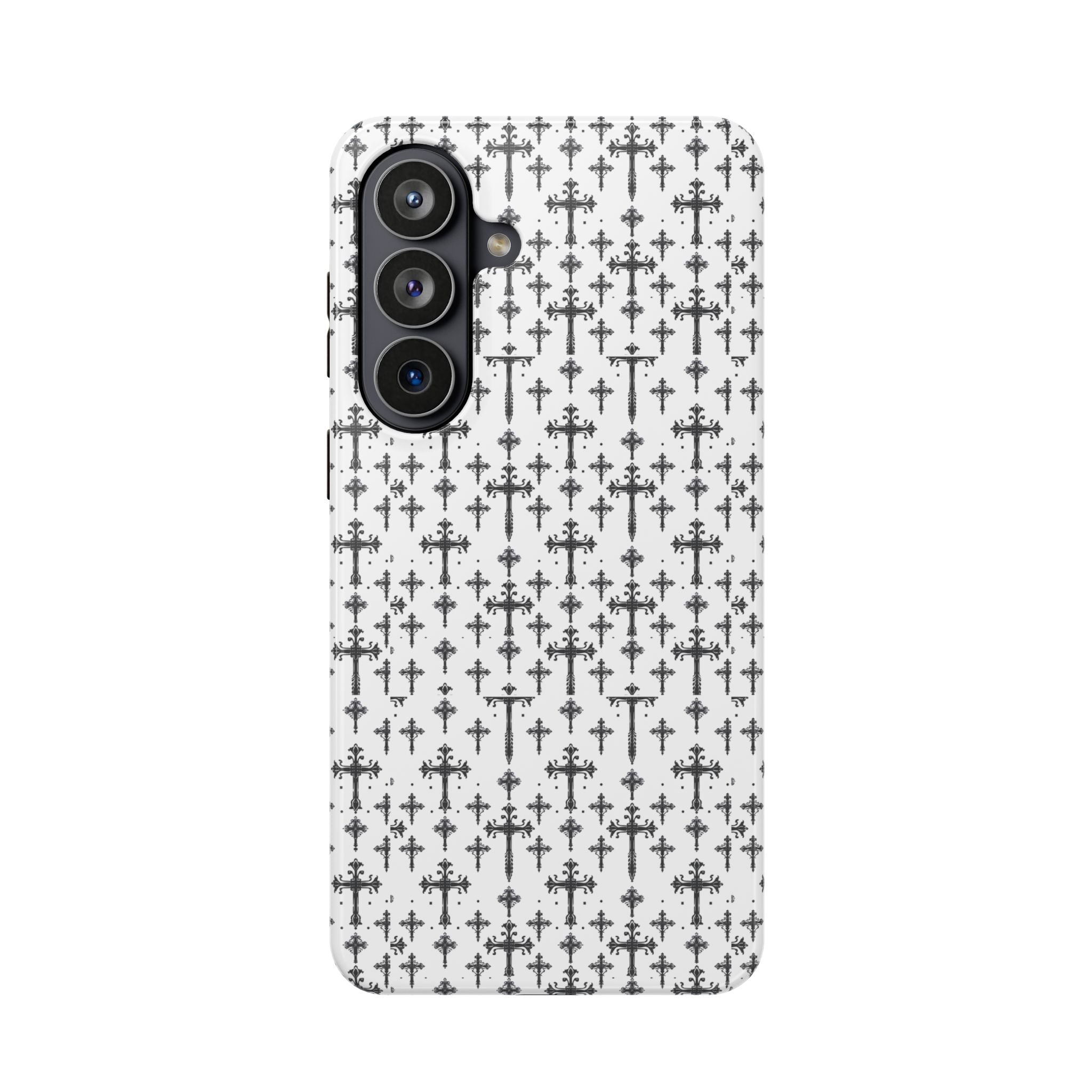 Gothic Cross Magnetic Impact Resistant Phone Case