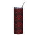 Red Gothic Mandala 20oz Stainless Steel Tumbler
