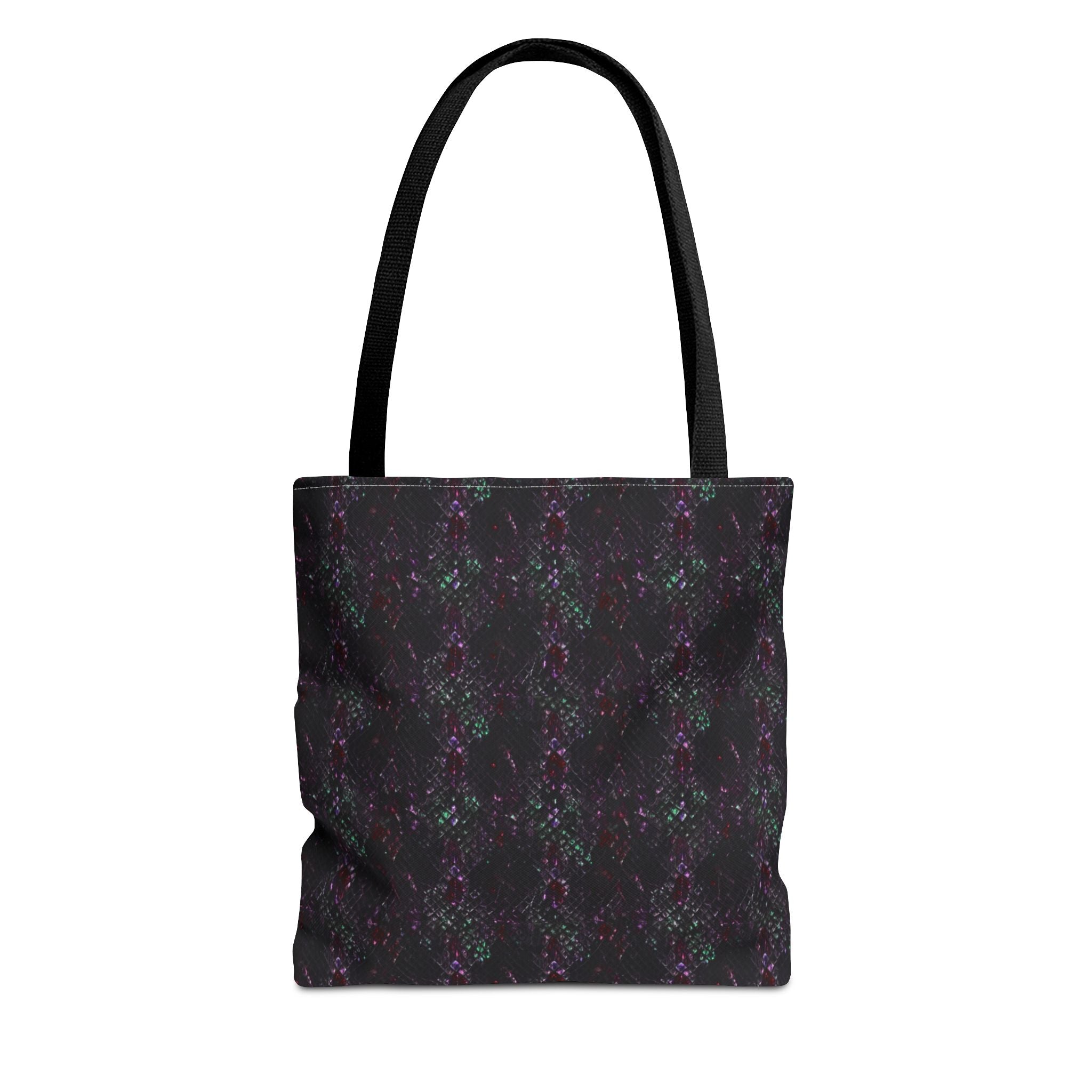 Dark Snake Print Tote Bag