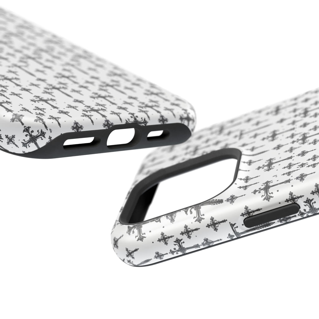 Gothic Cross Magnetic Impact Resistant Phone Case