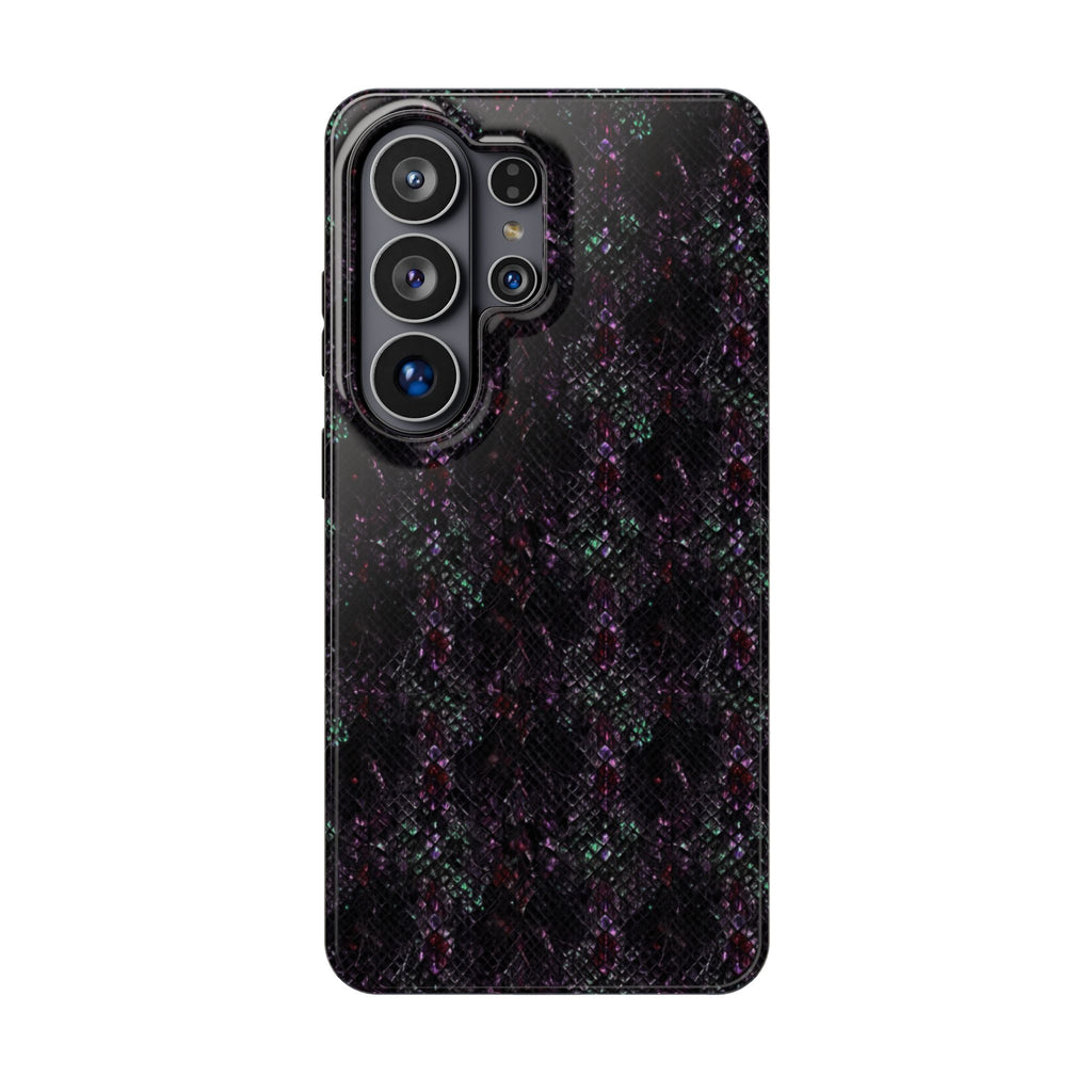 Iridescent Snakeskin Magnetic Impact Resistant Phone Case