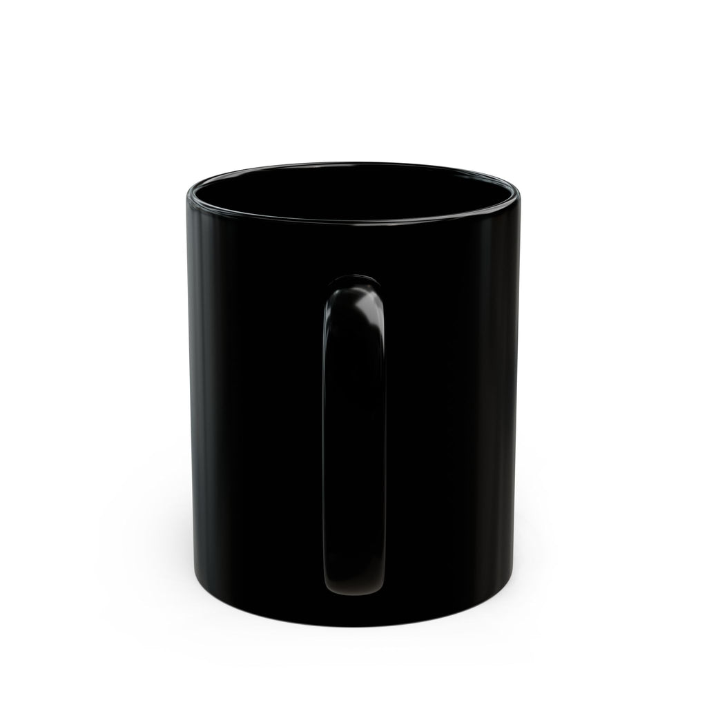 Six of Wands Tarot Card 11 oz. Black Mug
