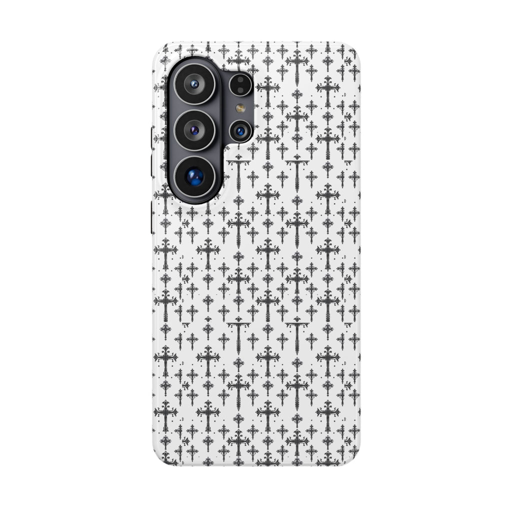Gothic Cross Magnetic Impact Resistant Phone Case