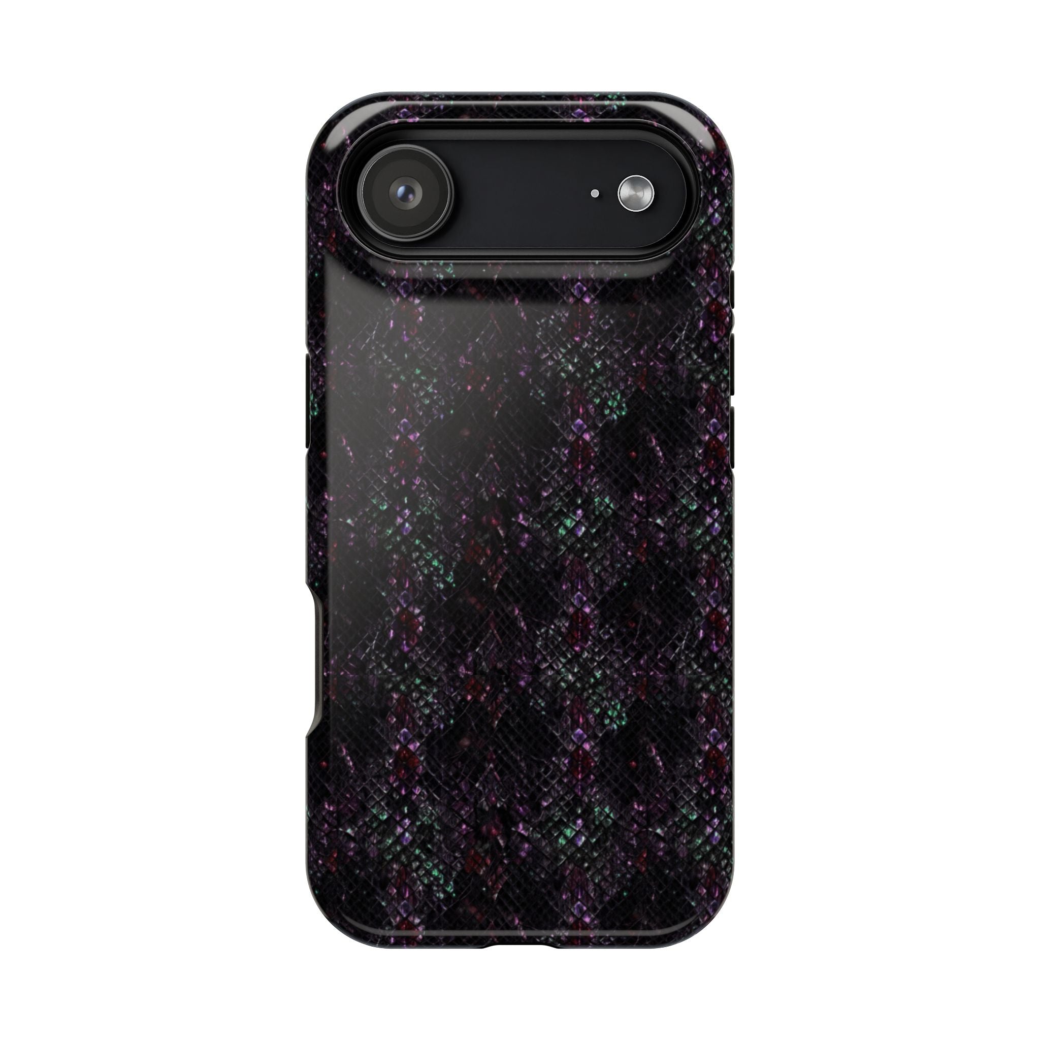 Iridescent Snakeskin Magnetic Impact Resistant Phone Case