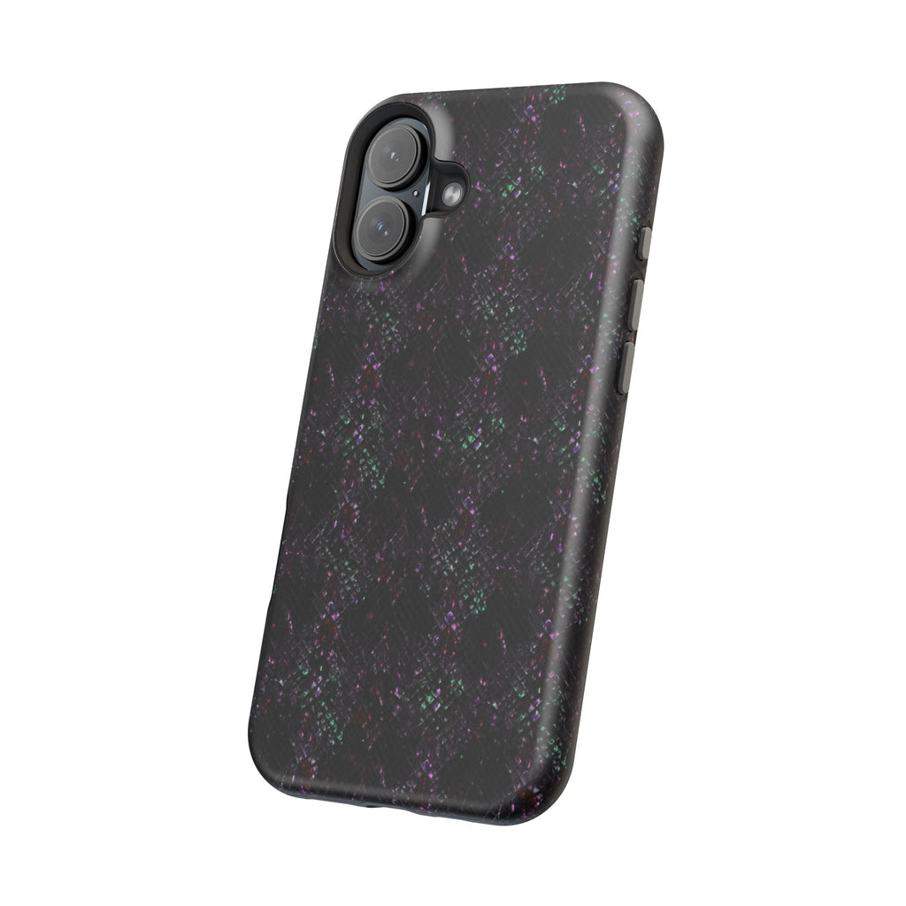 Iridescent Snakeskin Magnetic Impact Resistant Phone Case