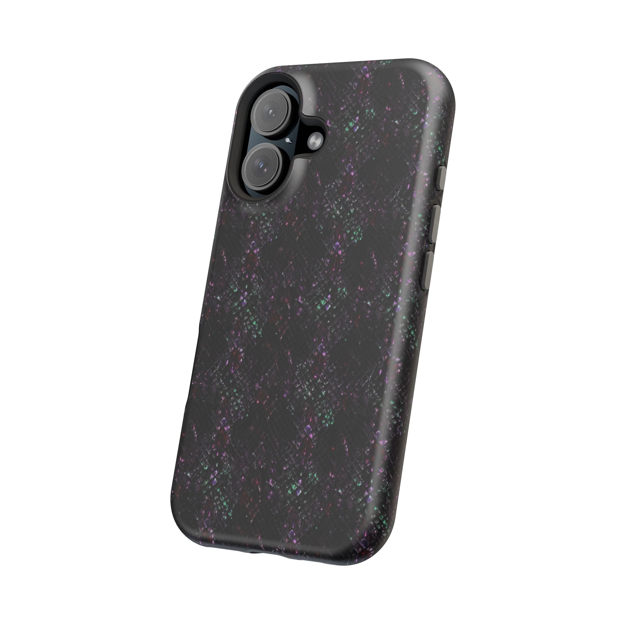 Iridescent Snakeskin Magnetic Impact Resistant Phone Case