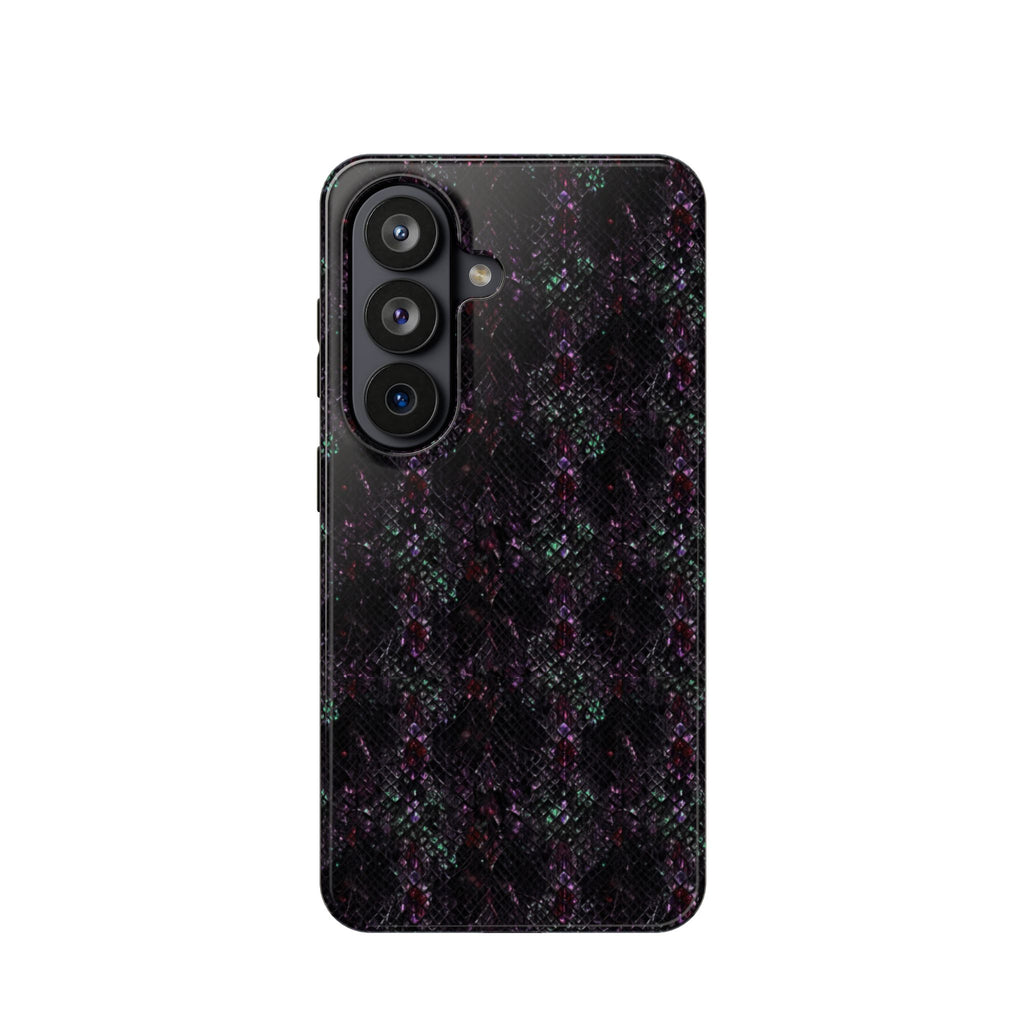 Iridescent Snakeskin Magnetic Impact Resistant Phone Case