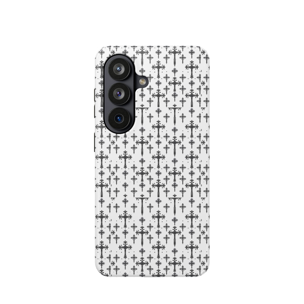 Gothic Cross Magnetic Impact Resistant Phone Case