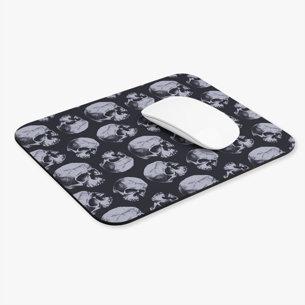 Skull Pattern Rectangle Mouse Pad