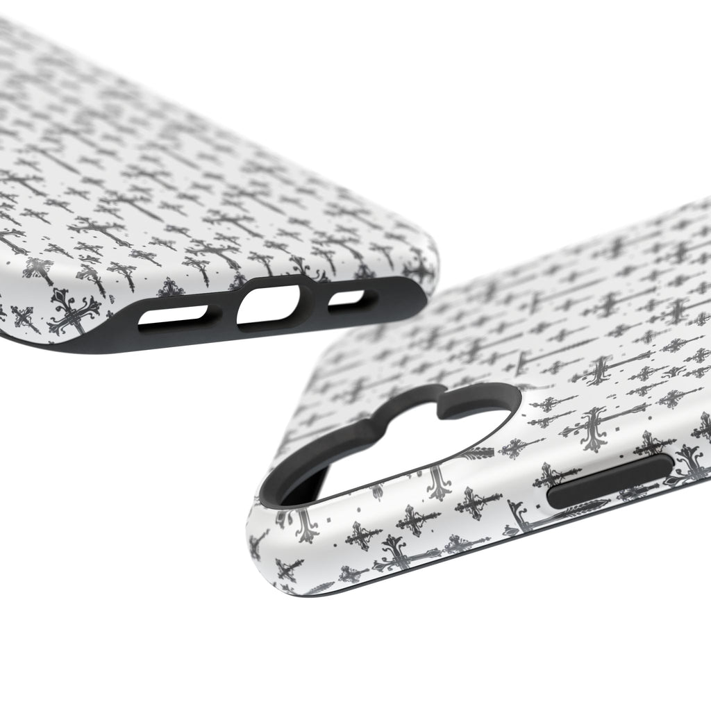 Gothic Cross Magnetic Impact Resistant Phone Case