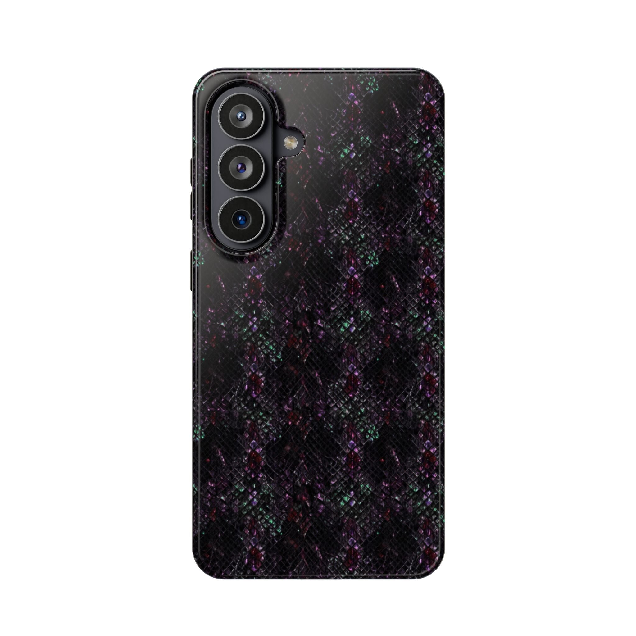 Iridescent Snakeskin Magnetic Impact Resistant Phone Case