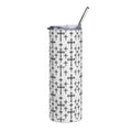 Gothic Cross Pattern 20oz Stainless Tumbler