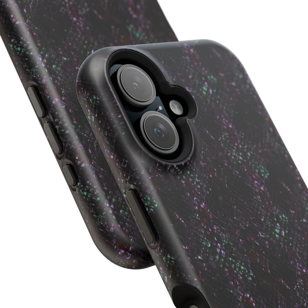 Iridescent Snakeskin Magnetic Impact Resistant Phone Case