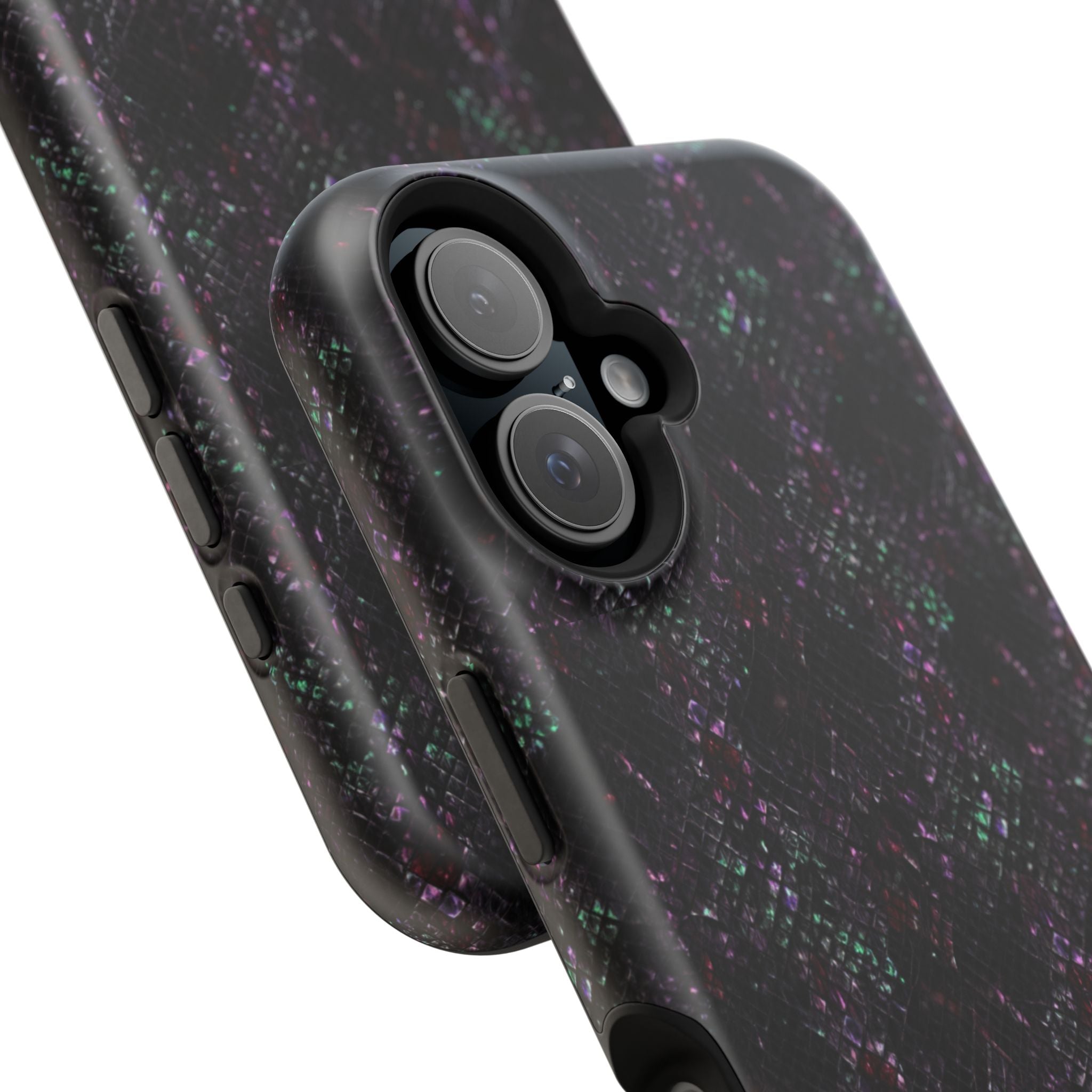 Iridescent Snakeskin Magnetic Impact Resistant Phone Case