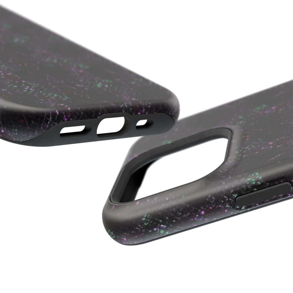 Iridescent Snakeskin Magnetic Impact Resistant Phone Case
