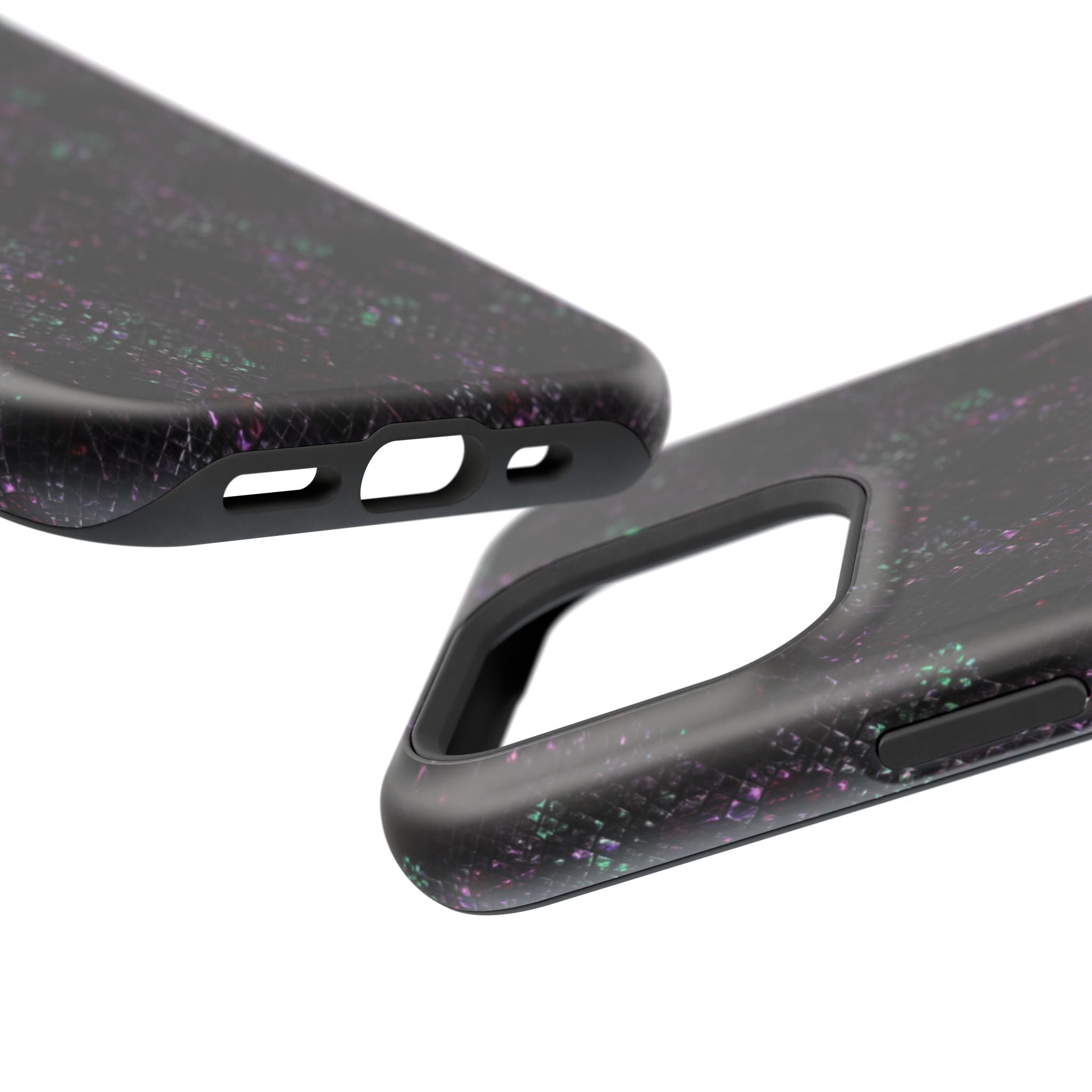 Iridescent Snakeskin Magnetic Impact Resistant Phone Case