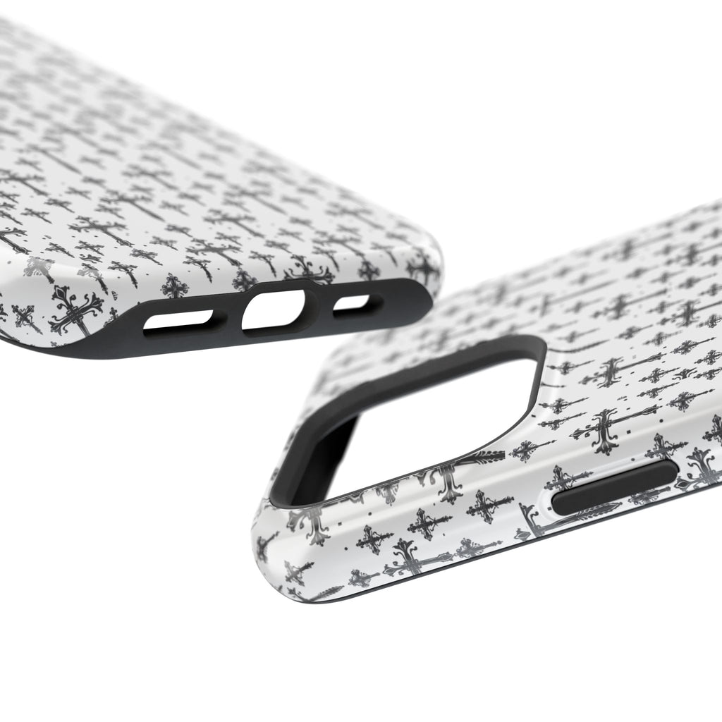 Gothic Cross Magnetic Impact Resistant Phone Case