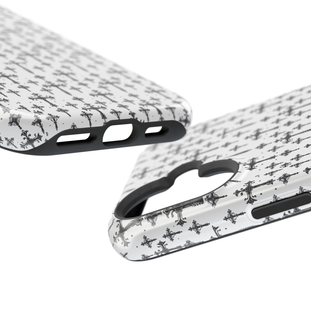 Gothic Cross Magnetic Impact Resistant Phone Case