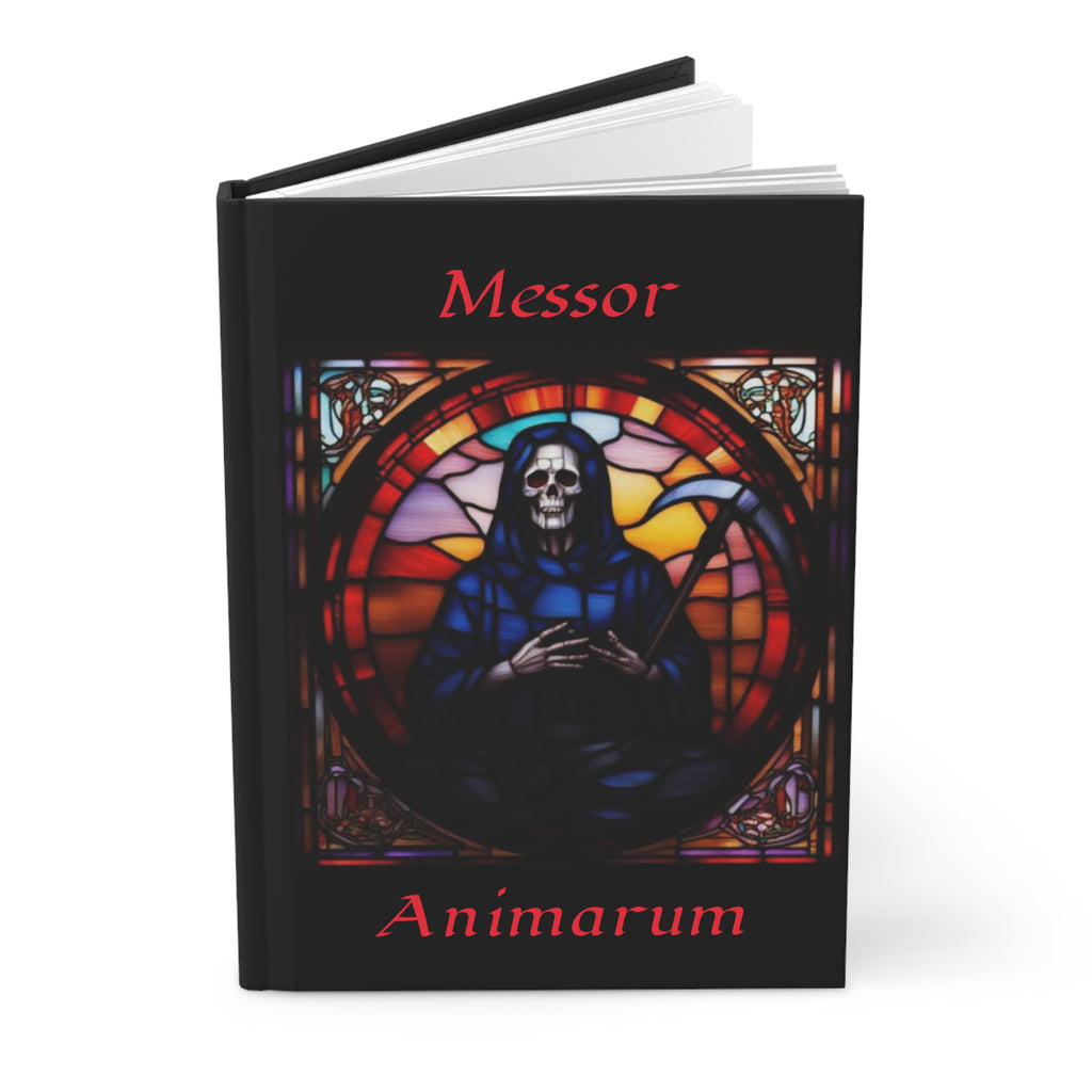 Harvester of Souls Stained Glass Notebook