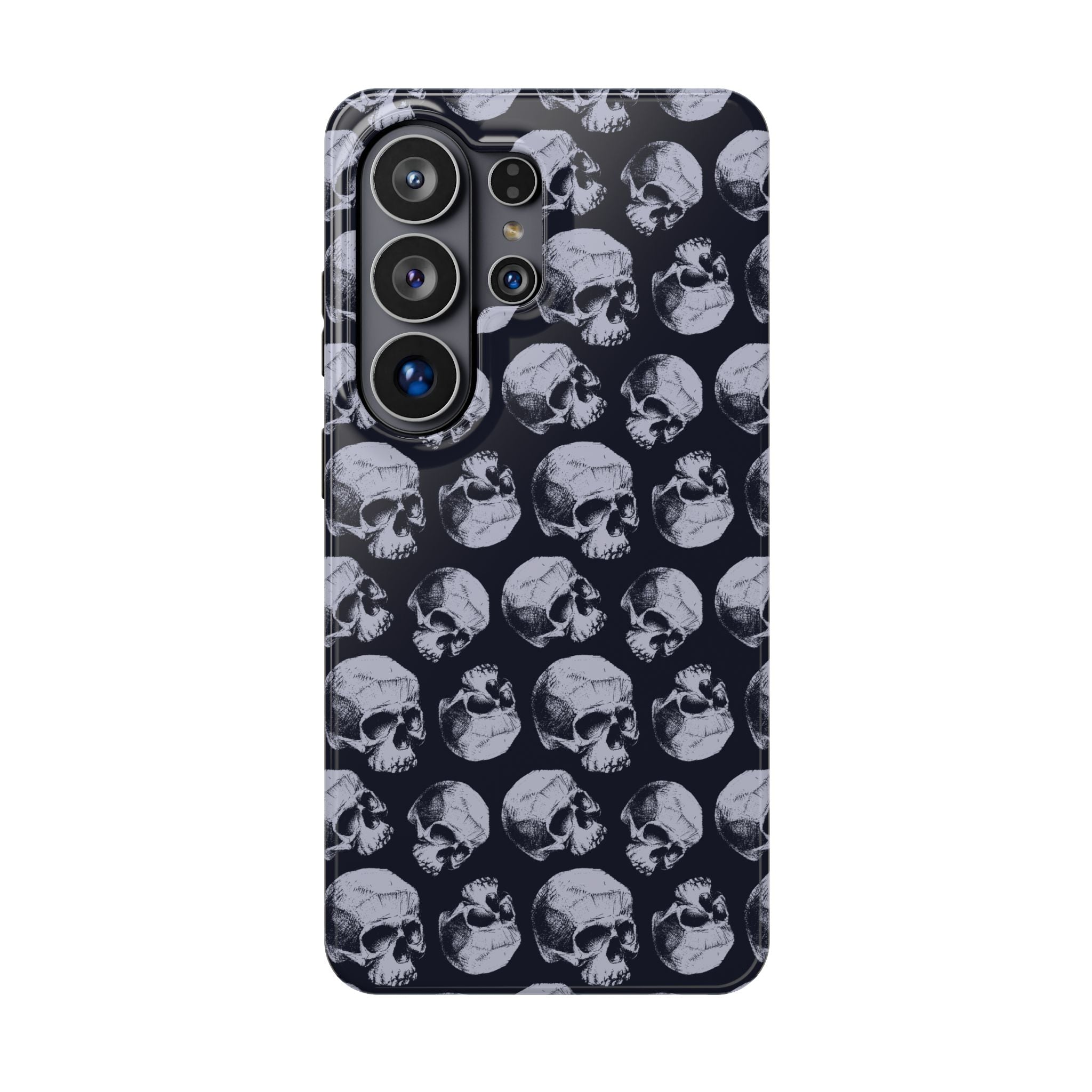 Skull Pattern Magnetic Phone Case — Impact-Resistant iPhone Cover