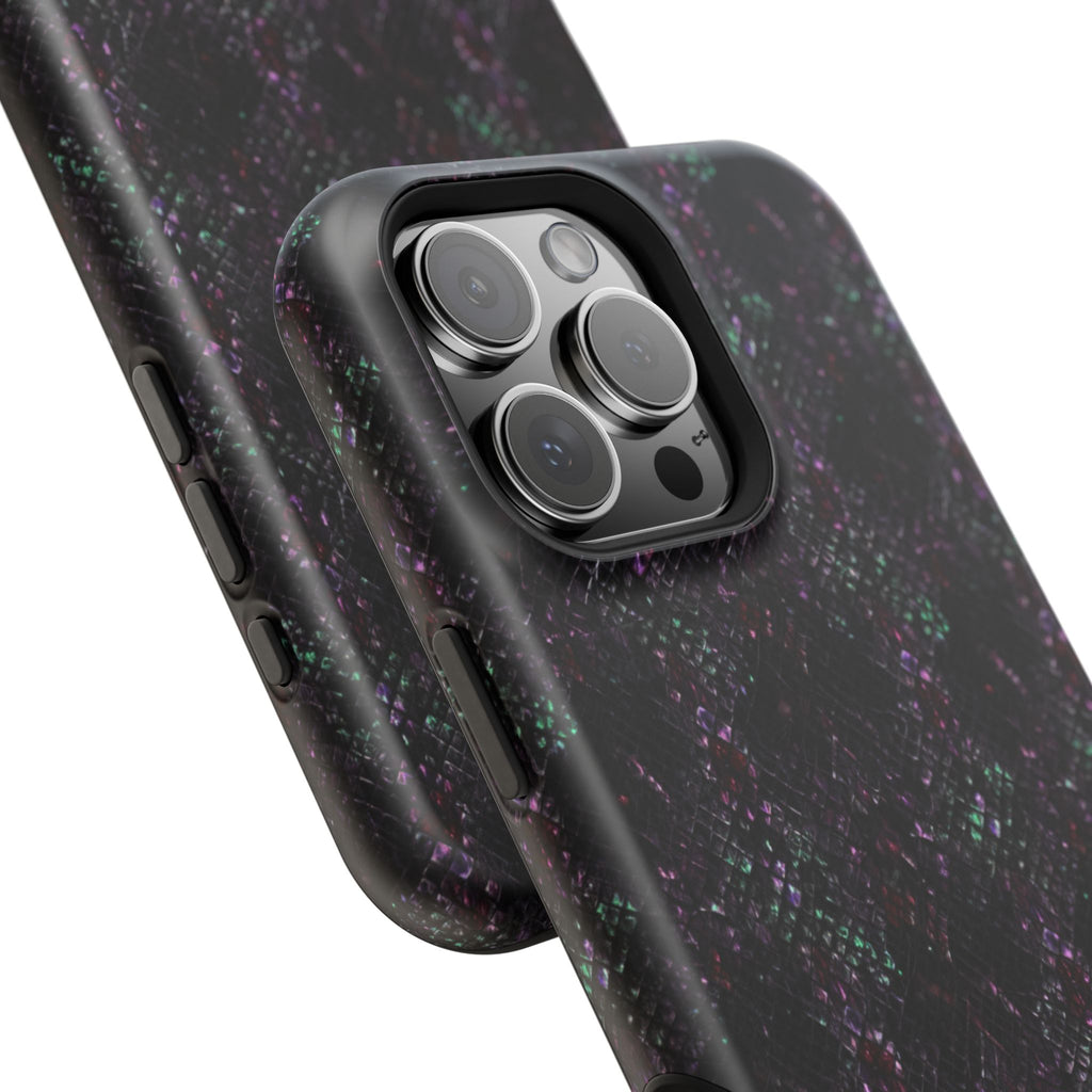 Iridescent Snakeskin Magnetic Impact Resistant Phone Case