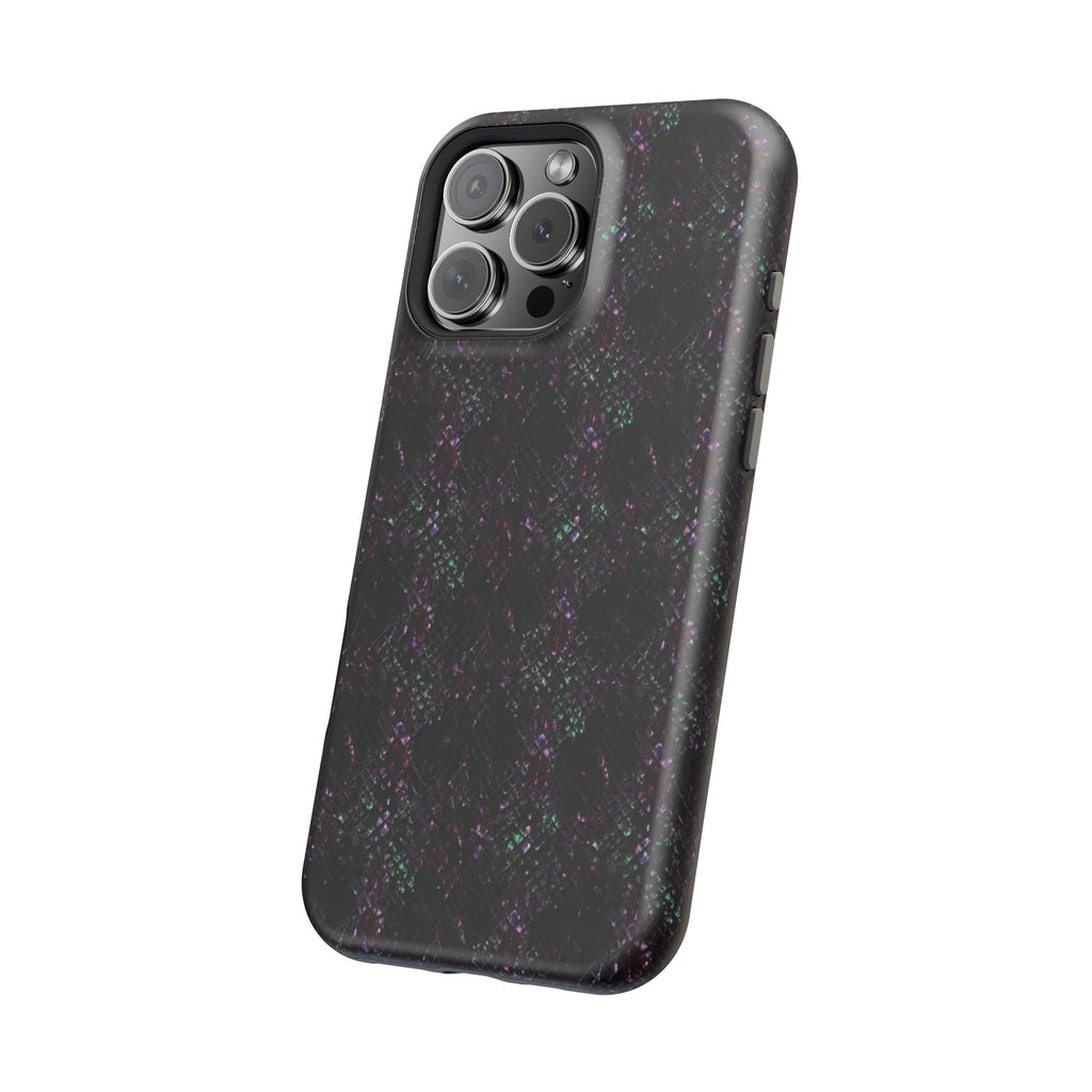 Iridescent Snakeskin Magnetic Impact Resistant Phone Case