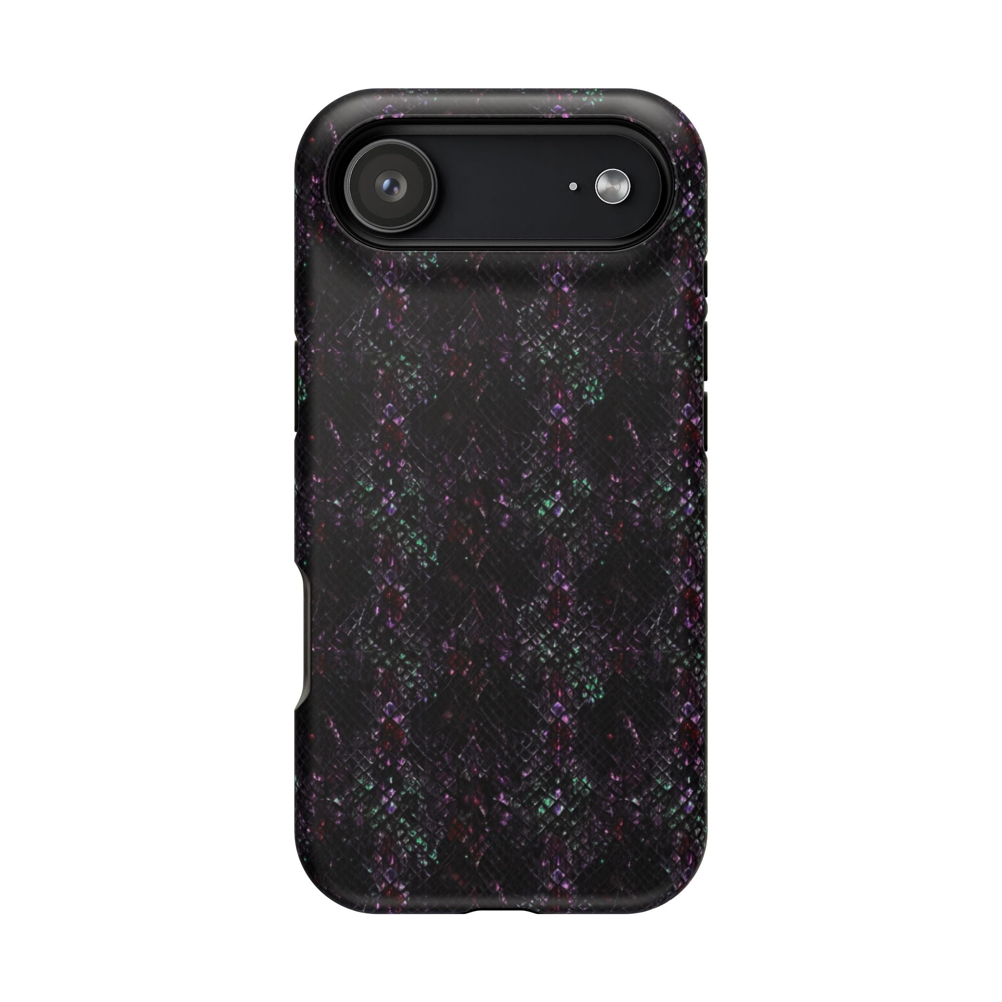 Iridescent Snakeskin Magnetic Impact Resistant Phone Case