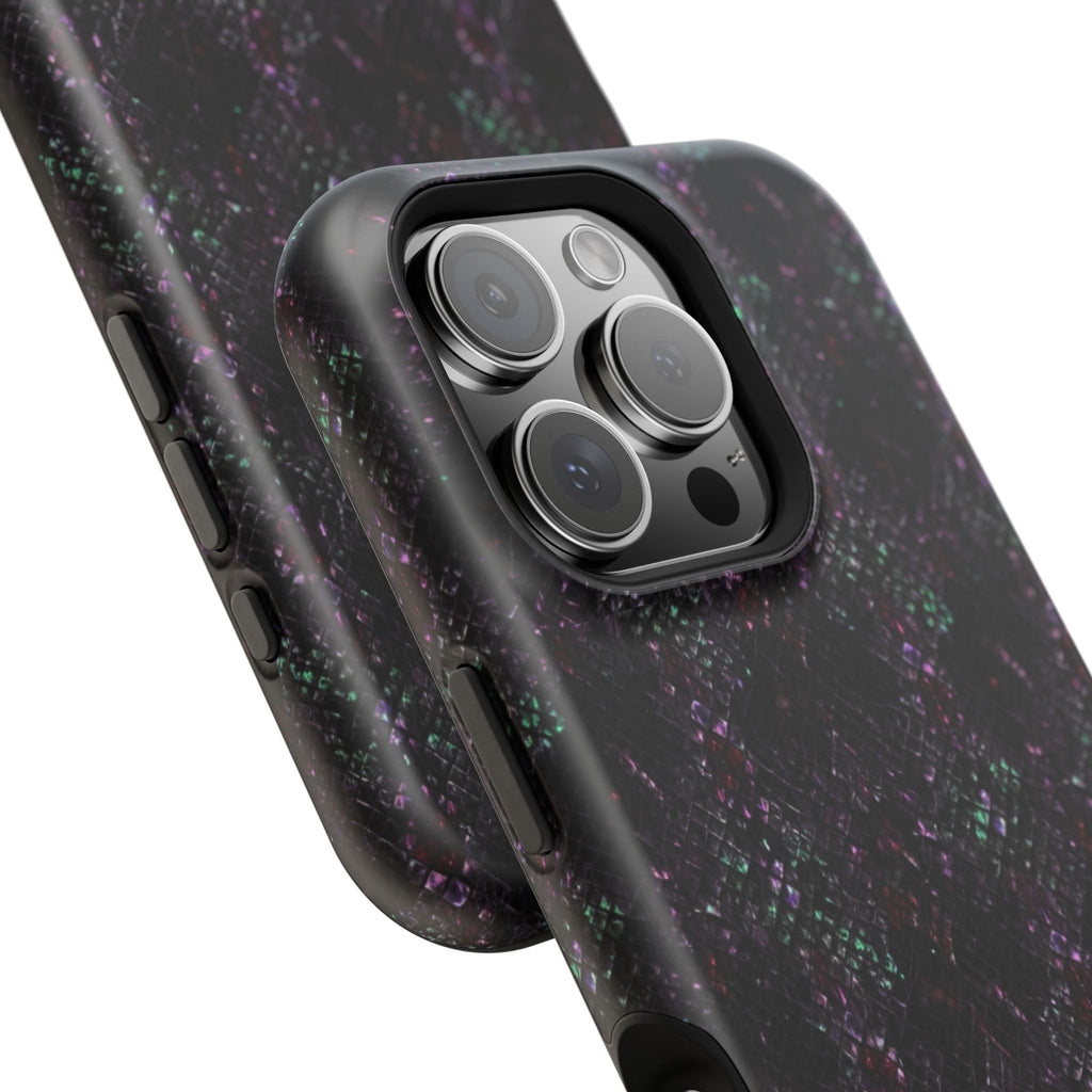 Iridescent Snakeskin Magnetic Impact Resistant Phone Case