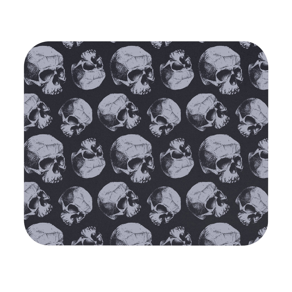 Skull Pattern Rectangle Mouse Pad