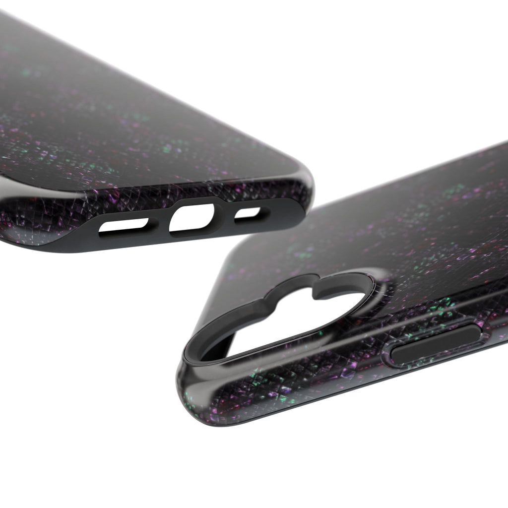 Iridescent Snakeskin Magnetic Impact Resistant Phone Case