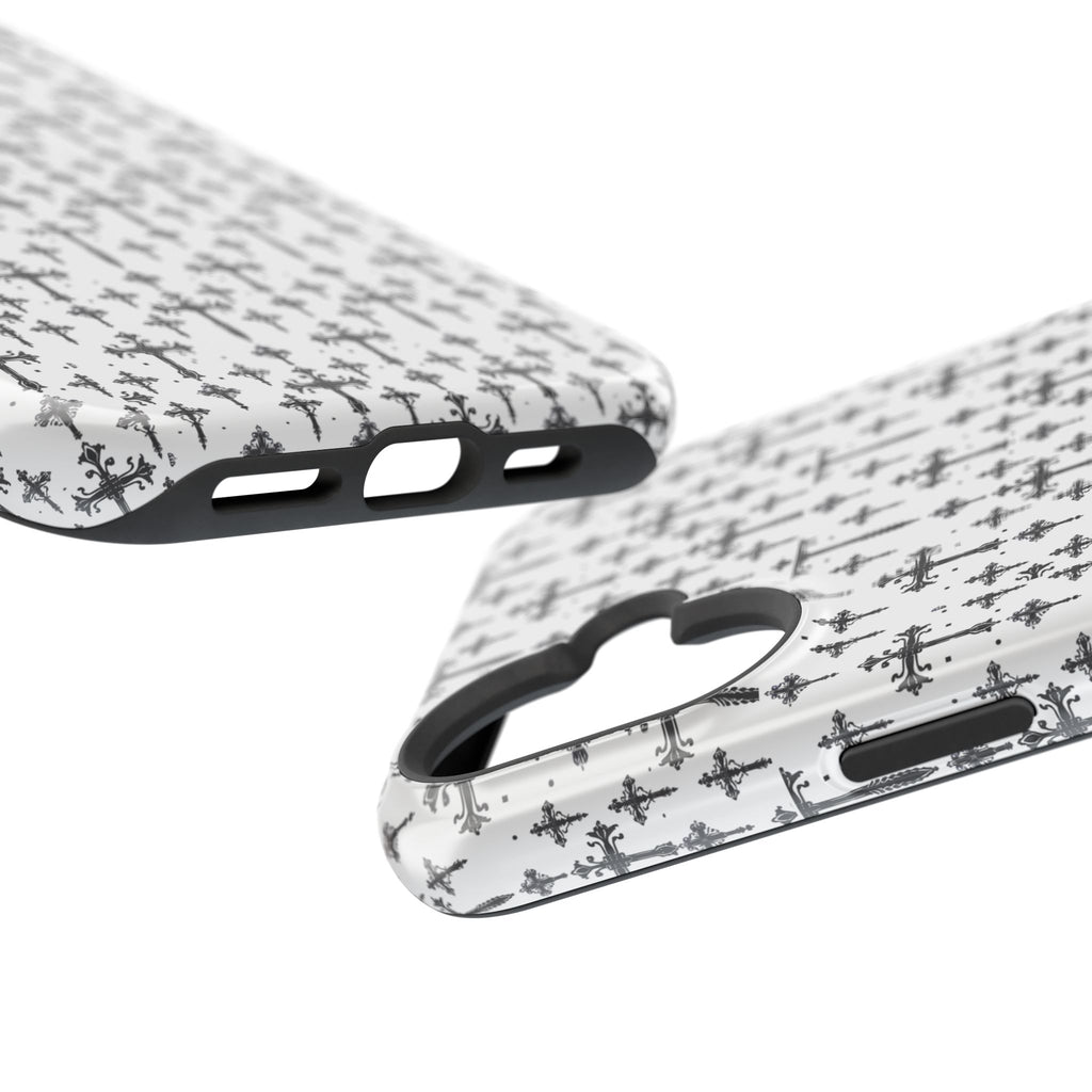 Gothic Cross Magnetic Impact Resistant Phone Case